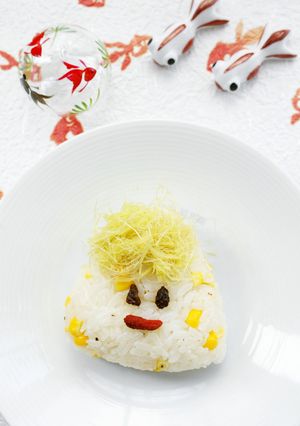 ｶﾜ(・∀・)ｲｲ!とうもろこしおにぎり-レシピのメイン写真