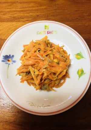 簡単☆人参と鯖水煮缶炒めスイチリマヨ和え-レシピのメイン写真