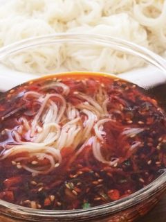 簡単旨うま♡旨辛そうめん-レシピのメイン写真