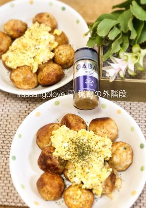 クミン卵マヨネーズソースのたこ焼き-レシピのメイン写真