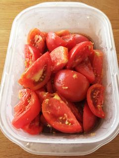★トマトの生姜おひたしサラダ★-レシピのメイン写真