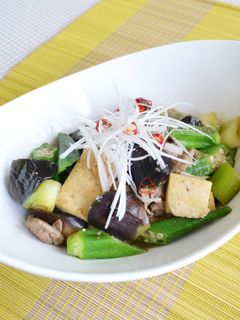 茄子と豆腐のさっぱり炒め煮♪-レシピのメイン写真