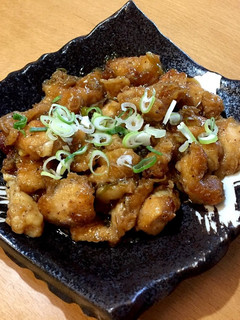 唐揚げ粉で簡単!鶏むね肉のネギだく油淋鶏-レシピのメイン写真