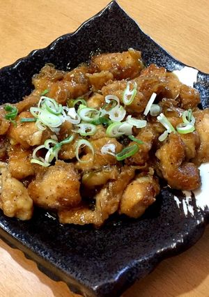 唐揚げ粉で簡単！鶏むね肉のネギだく油淋鶏-レシピのメイン写真