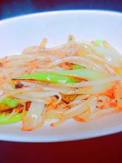 3分で☆しゃきしゃきもやしのペッパー炒め-レシピのメイン写真