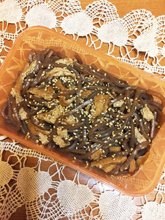 ☆こんにゃくとおあげのピリ辛煮☆-レシピのメイン写真