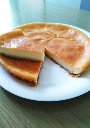 簡単 豆腐で超濃厚ベークドチーズケーキ-レシピのメイン写真