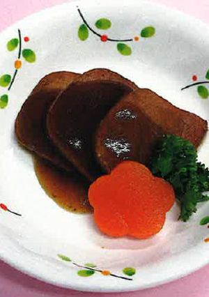 介護食　豚肉の紅茶煮-レシピのメイン写真