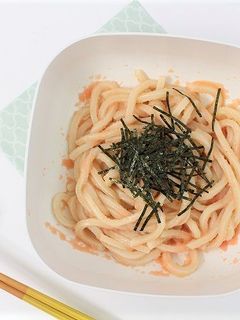 【レンジで簡単】冷凍うどんでタラコうどん-レシピのメイン写真