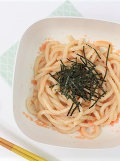 【レンジで簡単】冷凍うどんでタラコうどん-レシピのメイン写真