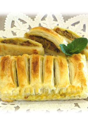 ぱりぱりキャベツパイ（カレー風味）-レシピのメイン写真
