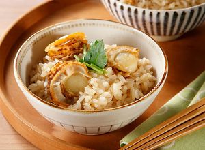 絶品！ほたてとしょうがの炊き込みごはん-レシピのメイン写真