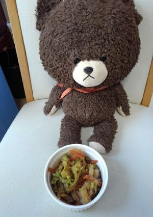 白菜とニンジンのゴマ和え-レシピのメイン写真