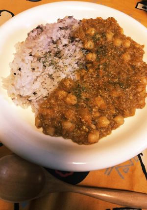 熱いよ辛いよ!ひよこ豆カレー-レシピのメイン写真