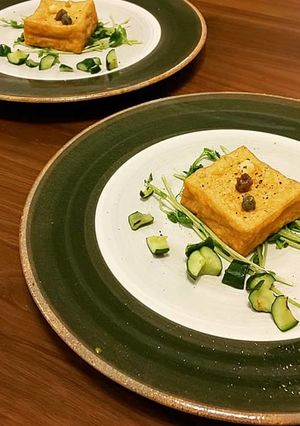 ダイエット食に♪簡単厚揚げ豆腐焼き-レシピのメイン写真