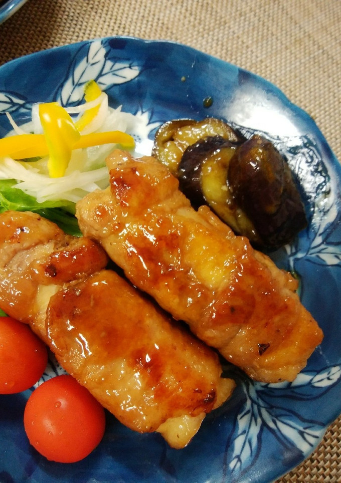 ☆絹厚揚げ肉巻き☆-レシピのメイン写真