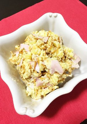 食感楽しい♪ベビースター入りポテトサラダ-レシピのメイン写真