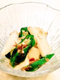長芋とオクラの梅肉和え-レシピのメイン写真