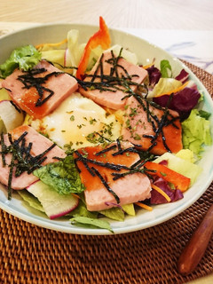 簡単☆焼肉のたれでお手軽スパム丼-レシピのメイン写真