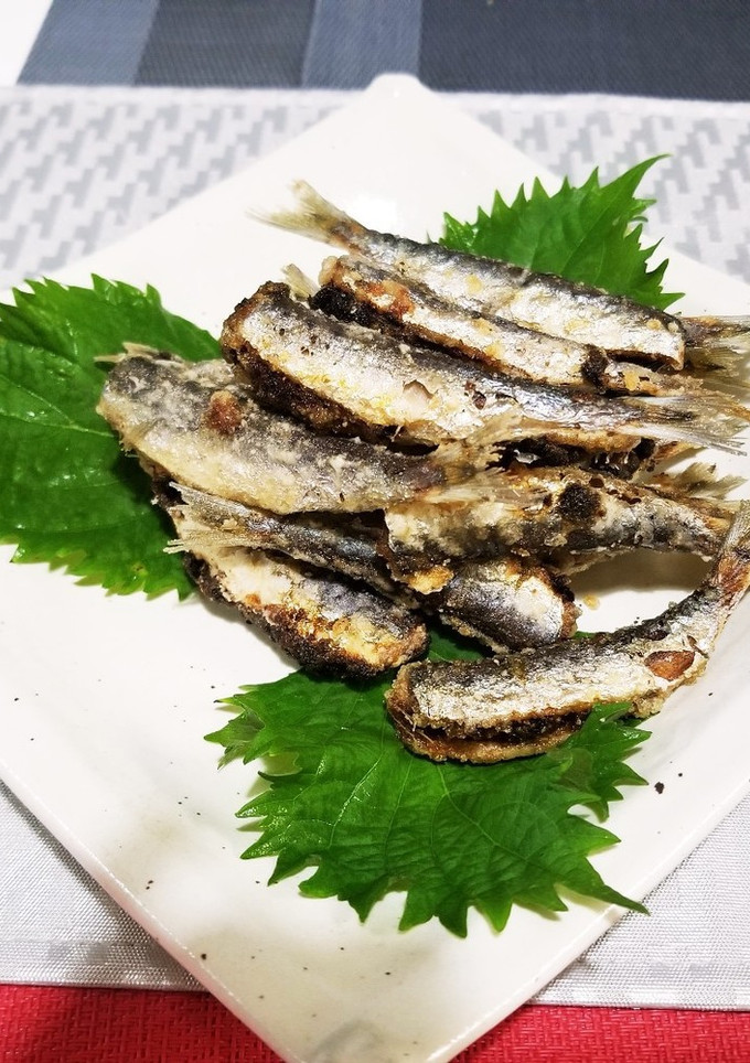 真鰯の稚魚の梅唐揚げ-レシピのメイン写真