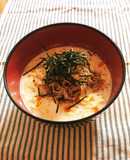 ズボラ飯☆蒟蒻麺の冷し胡麻豆乳ラーメン