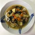 夏のお豆スープ