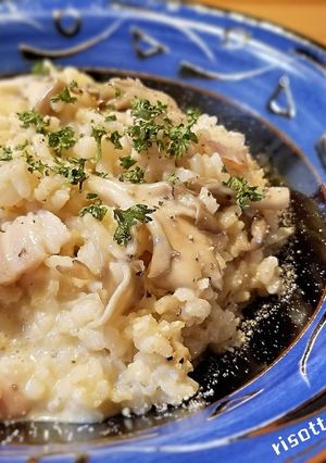 リゾット＊カルボナーラ-レシピのメイン写真