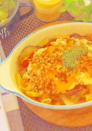 茄子の簡単トマトグラタン♬-レシピのメイン写真