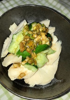 鶏ハム♡ネギだれ-レシピのメイン写真