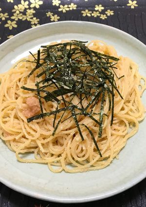 混ぜるだけ簡単！美味しい明太子パスタ〜♪-レシピのメイン写真