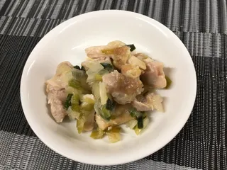 鶏肉の葱塩レモン のイメージ