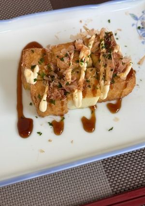 厚揚げでなんちゃって!たこ焼き風~-レシピのメイン写真