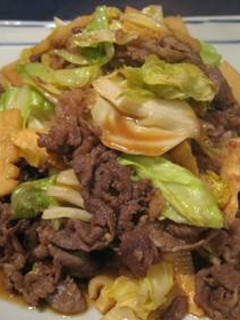 焼肉のタレだけ炒め-レシピのメイン写真