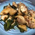 鶏ももとピーマンのハニーマスタード炒め☆