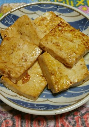 練り梅豚のタレでもう1品豆腐ステ~キ｡-レシピのメイン写真
