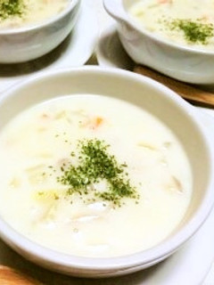 あさり味がグッと詰まったクラムチャウダー-レシピのメイン写真