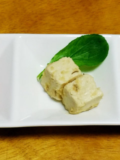 琉木綿豆腐のみそ漬けと赤梅酢漬け-レシピのメイン写真