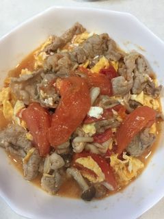 豚肉とトマトと卵の炒め物-レシピのメイン写真