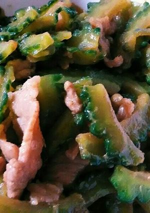 ゴーヤ苦手な私の作った豚肉ゴーヤレシピ！-レシピのメイン写真