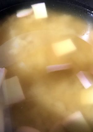 簡単!濾し器不要のお味噌汁-レシピのメイン写真