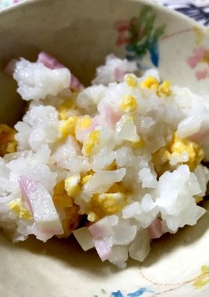 大人も1品作れちゃう離乳食！蒲鉾入り軟飯-レシピのメイン写真