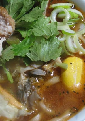 【ひとりランチ】イタリア風うどん-レシピのメイン写真
