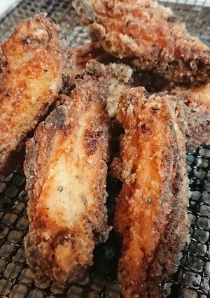 カリカリ手羽先の塩唐揚げ-レシピのメイン写真