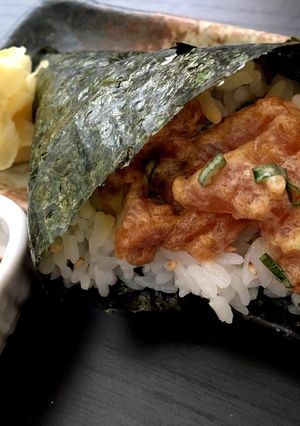 わたしの☆スパイシーサーモン手巻き-レシピのメイン写真