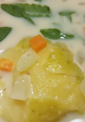 じゃがいも丸ごと冷たいスープ-レシピのメイン写真