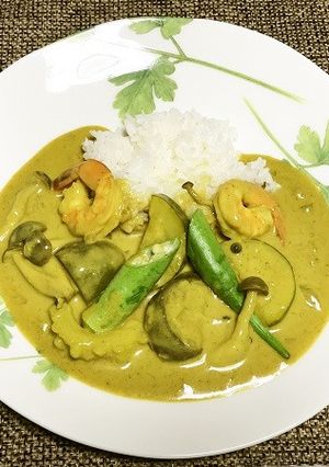夏野菜のココナッツカレー-レシピのメイン写真