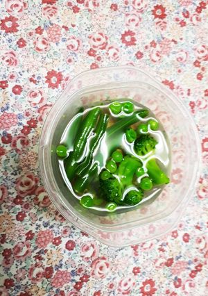 冷凍野菜の簡単白だし漬け-レシピのメイン写真