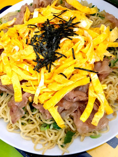 *焼きそば麺で瓦そば風*-レシピのメイン写真