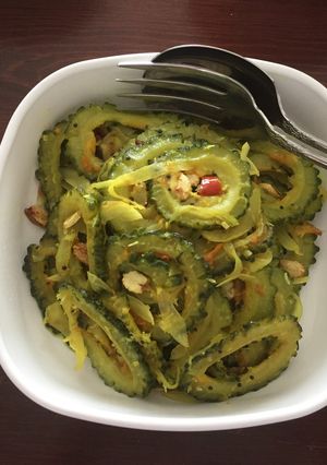 ゴーヤのスパイス炒め-レシピのメイン写真
