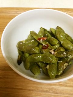 塩糀で枝豆ペペロンチーノ-レシピのメイン写真